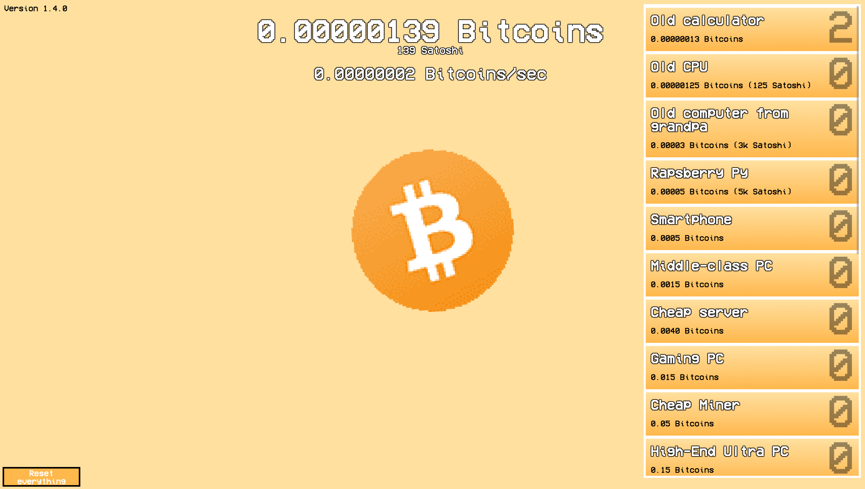 Bitcoin Clicker