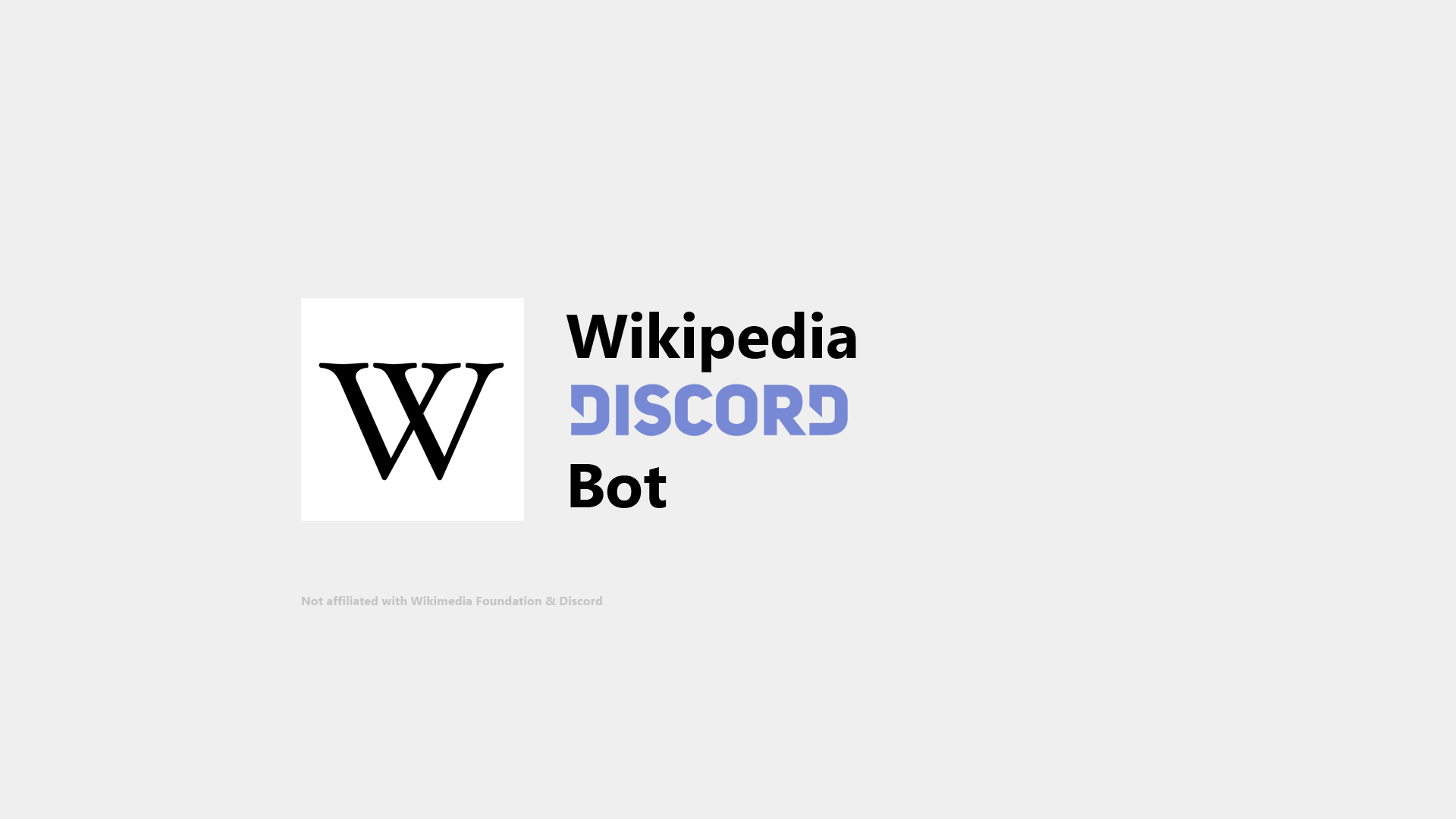'Wikipedia Discord Bot'